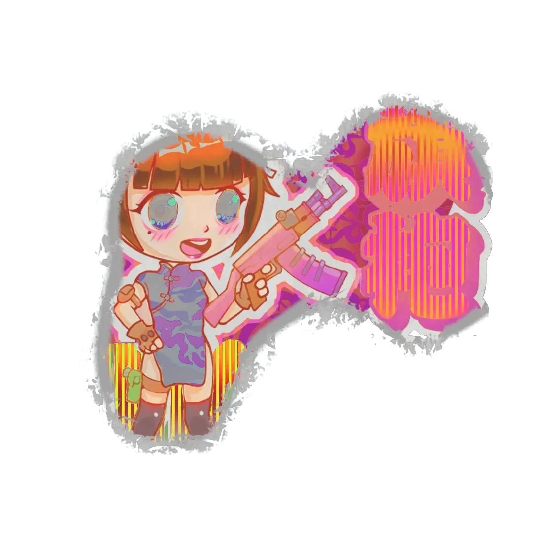 Sticker 100%