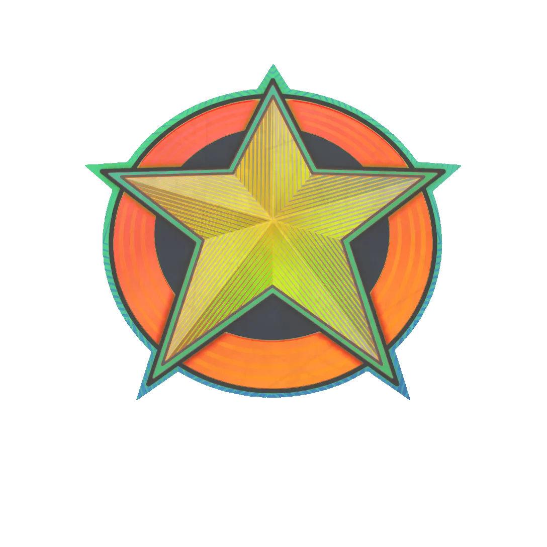 Sticker 100%