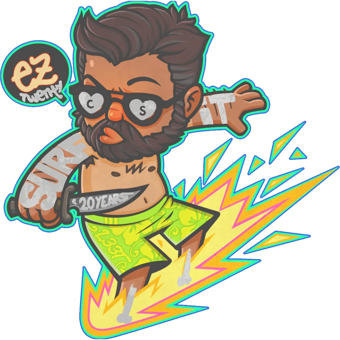 Sticker 80%