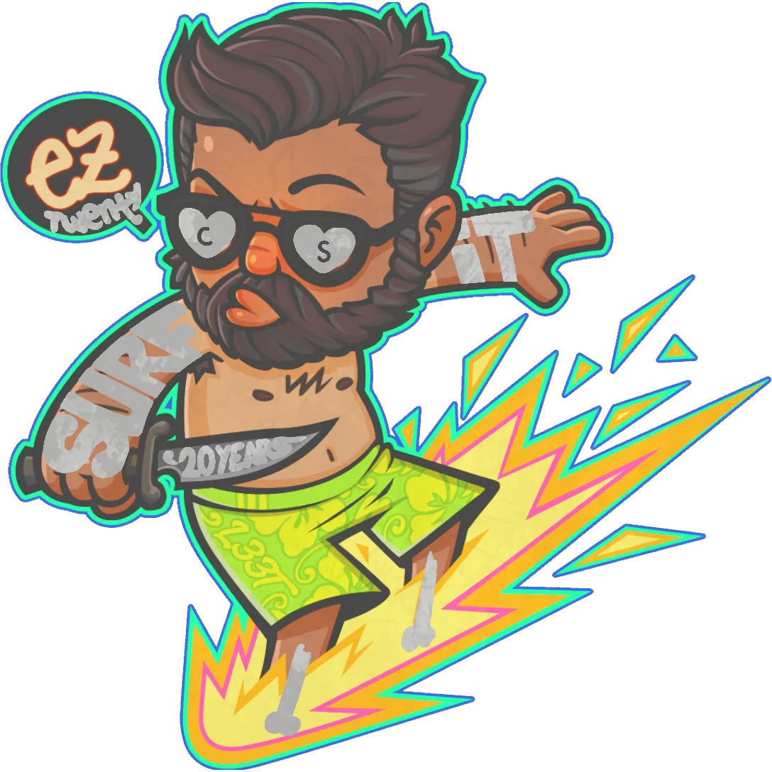 Sticker 90%