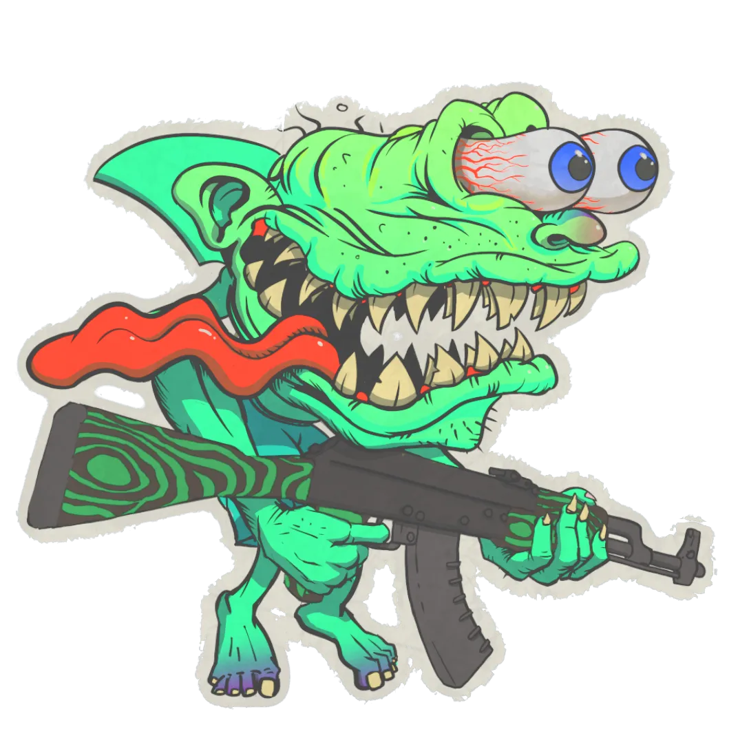 Sticker 100%