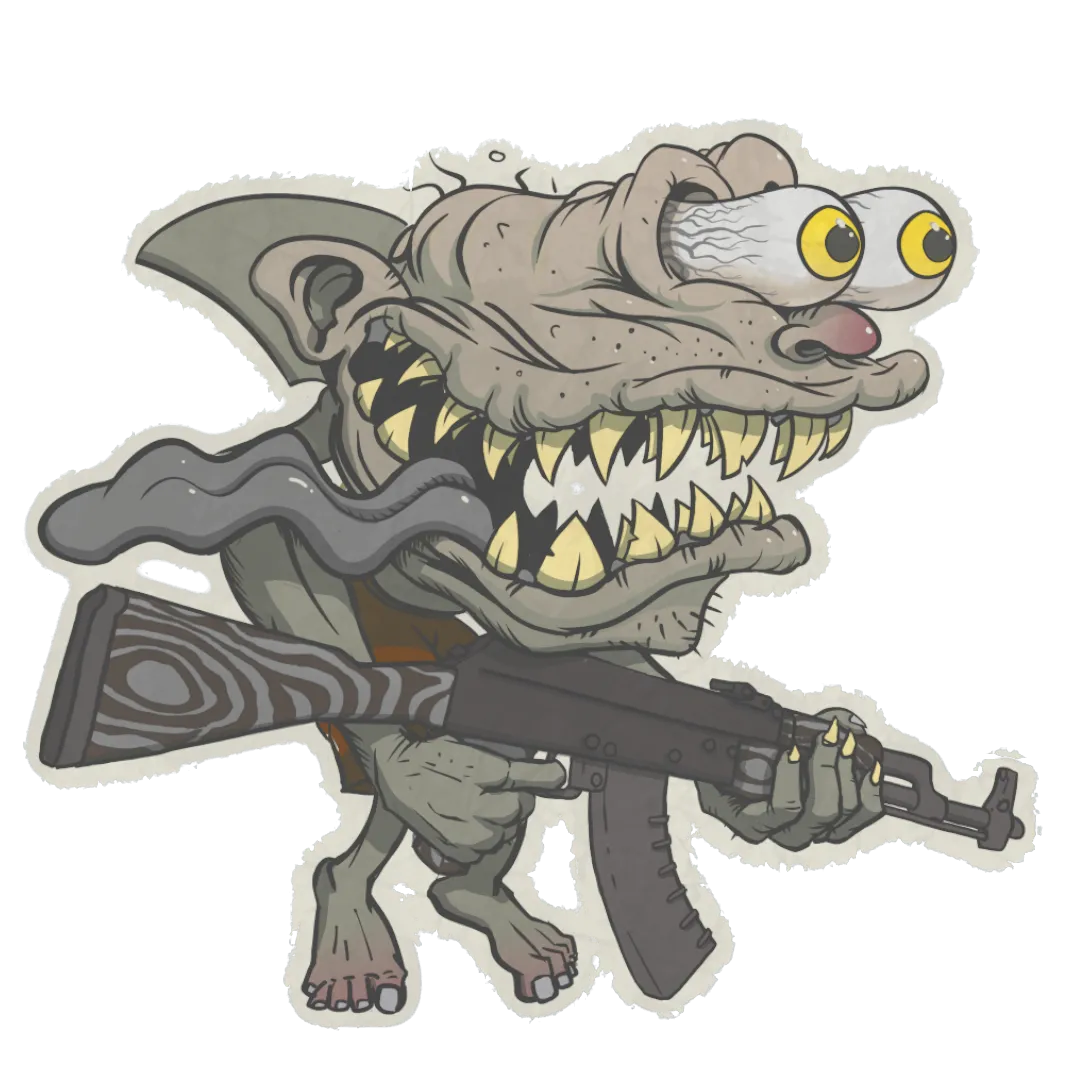 Sticker 100%
