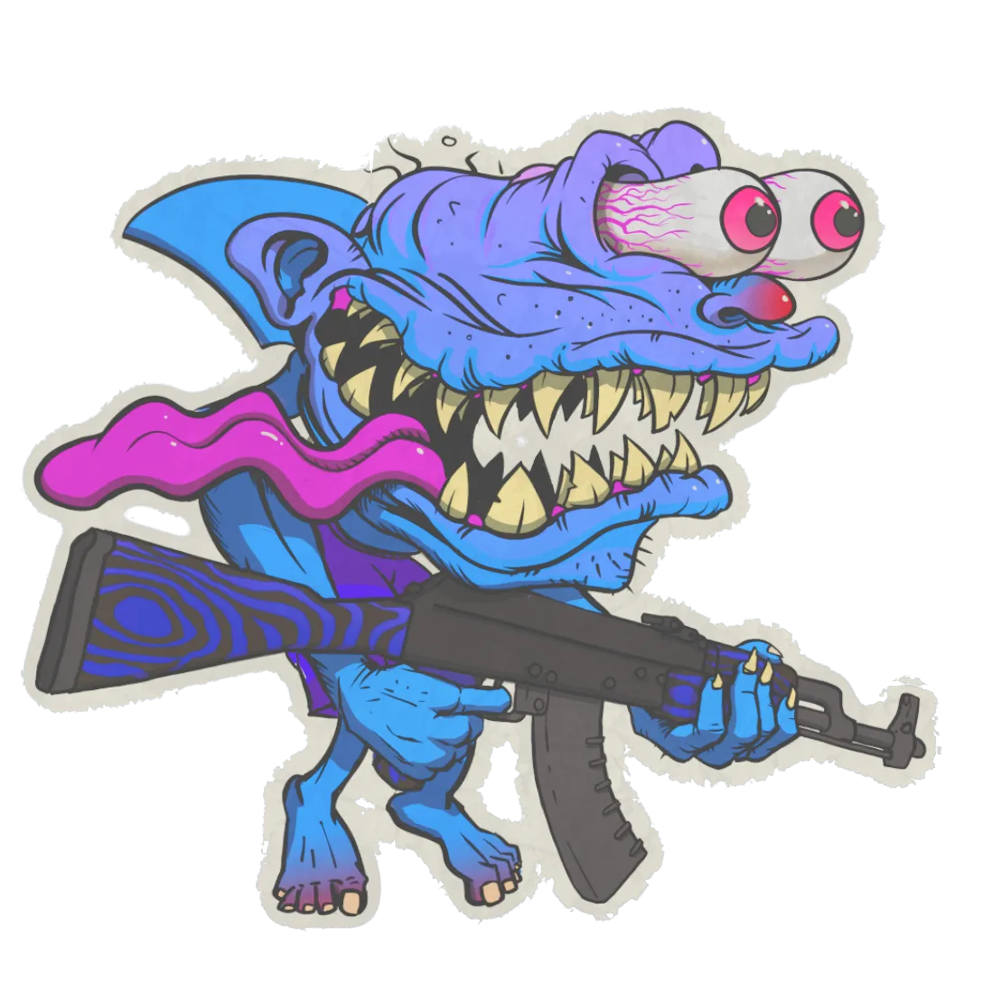 Sticker 100%