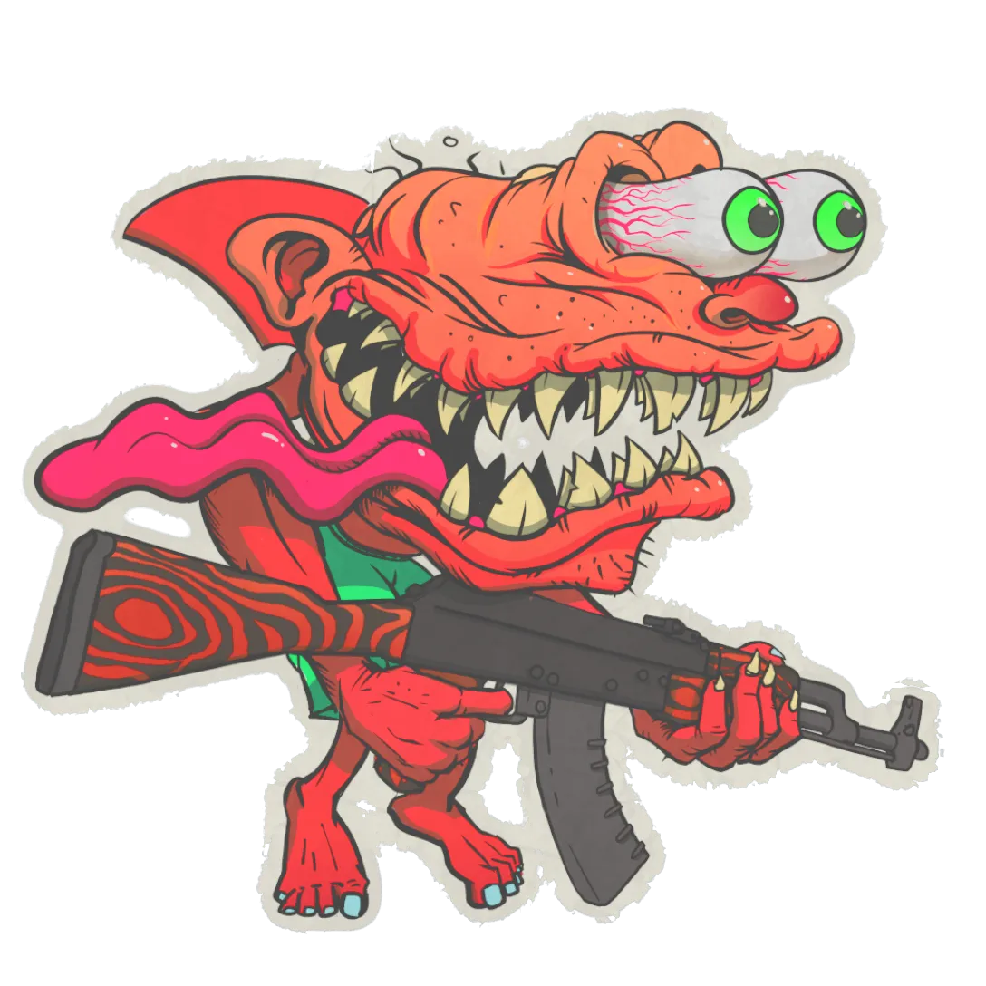 Sticker 100%