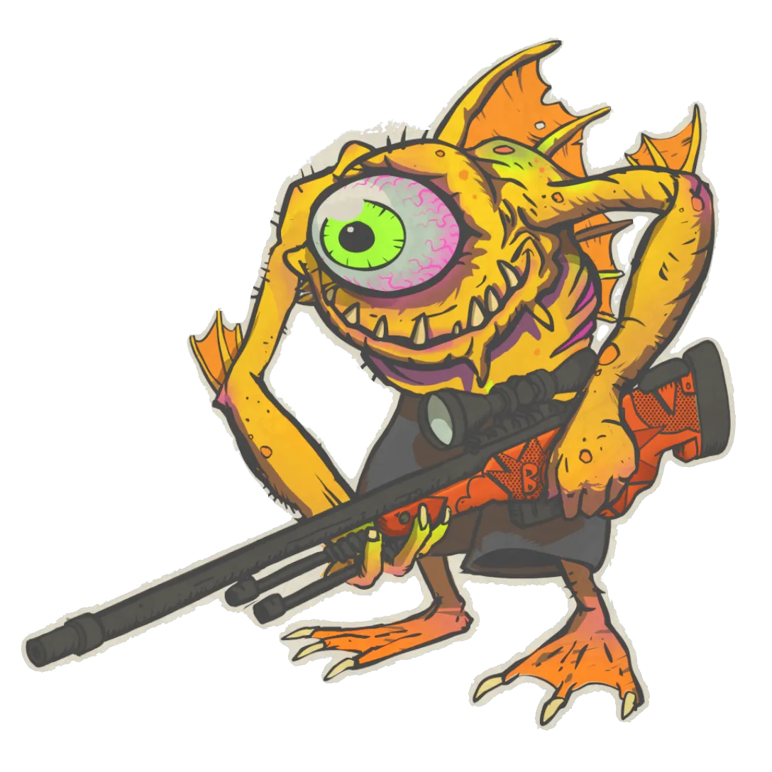 Sticker 100%