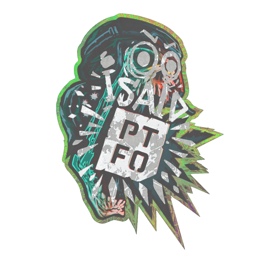 Sticker 100%