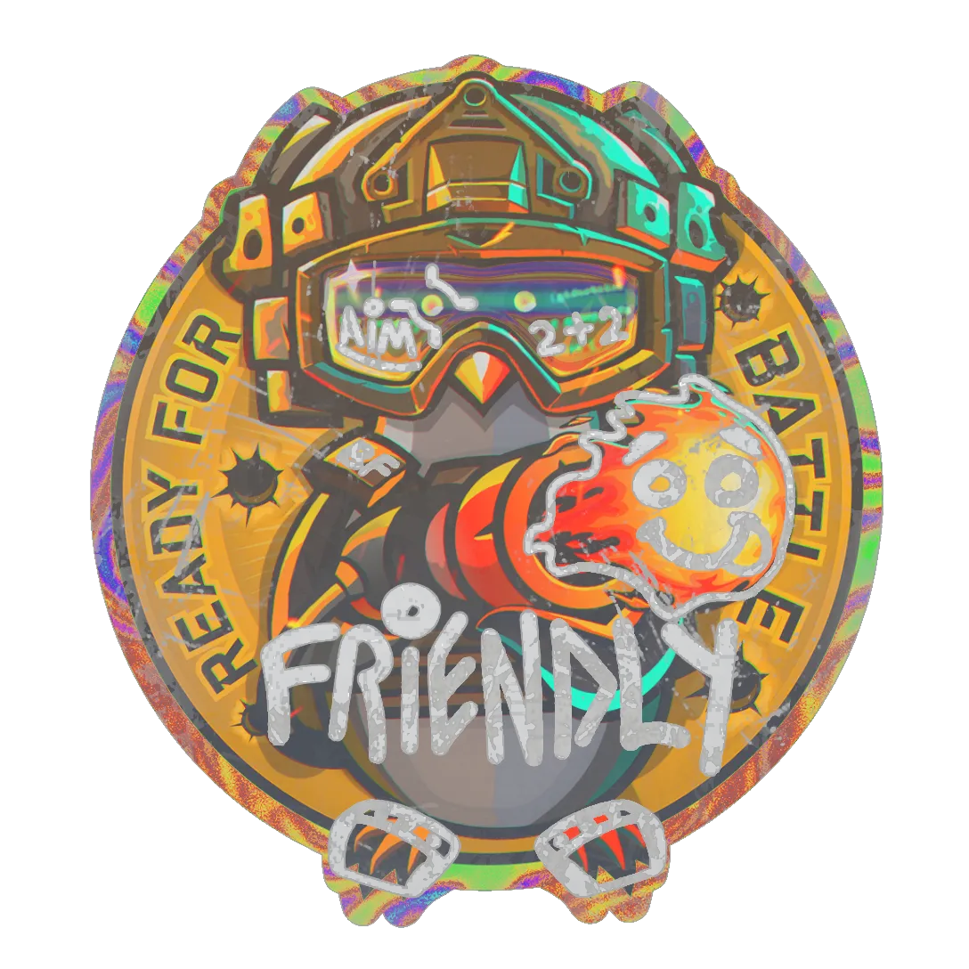 Sticker 100%