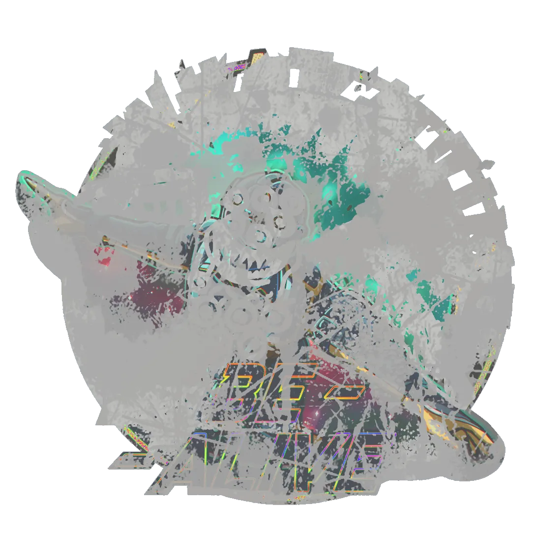 Sticker 100%