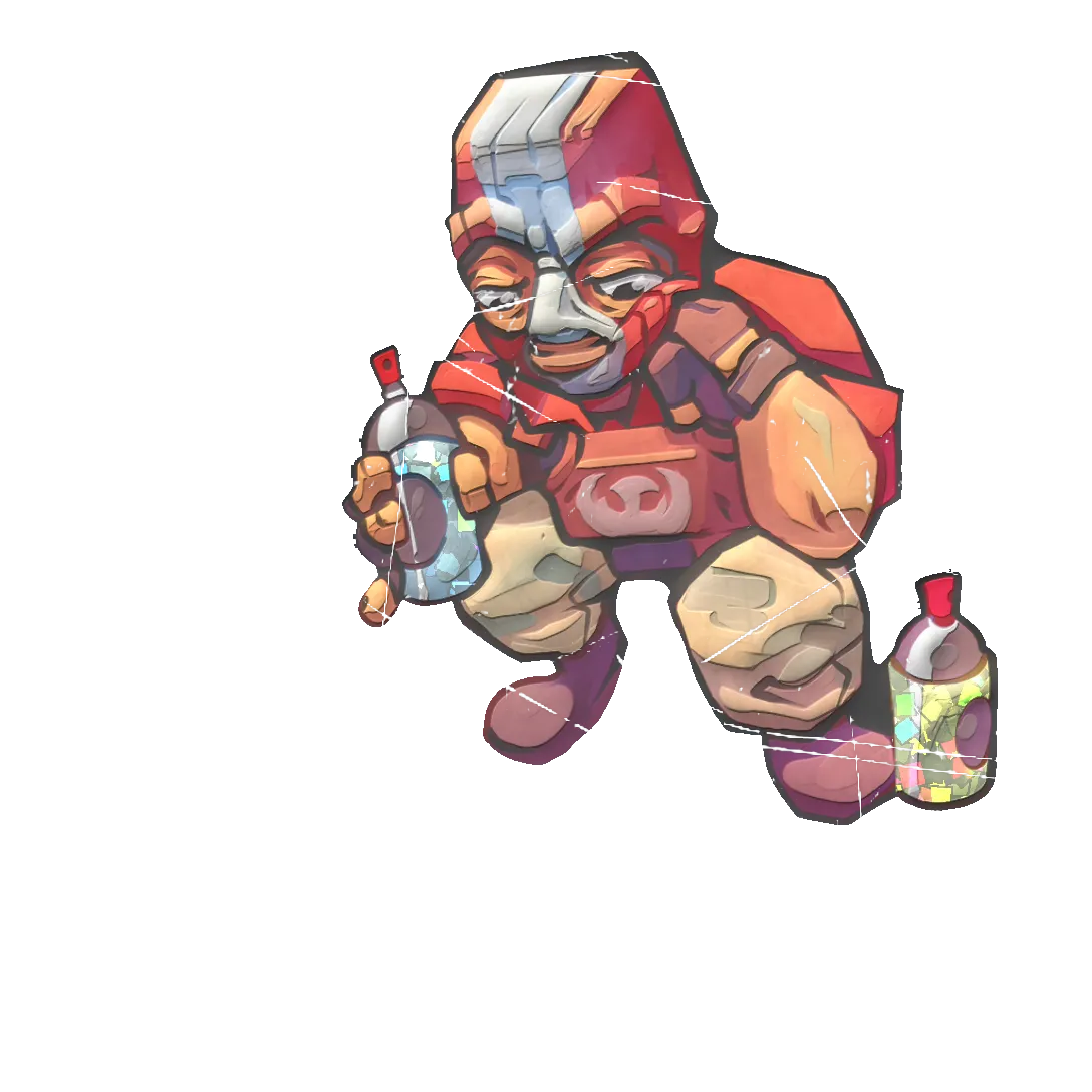Sticker 100%