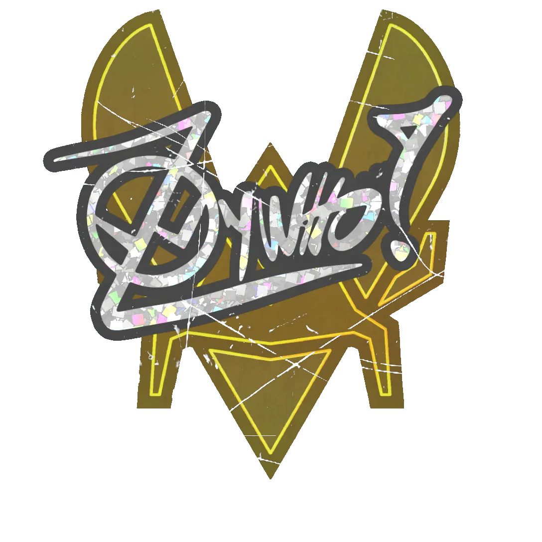 Sticker 100%