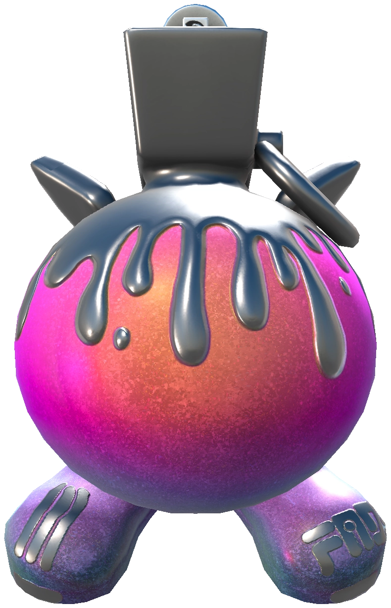 Glitter Bomb CS2 charm pattern 1234