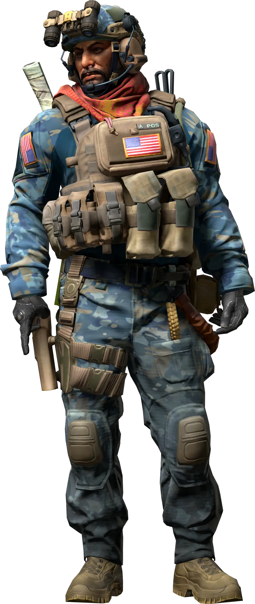 Agent front view