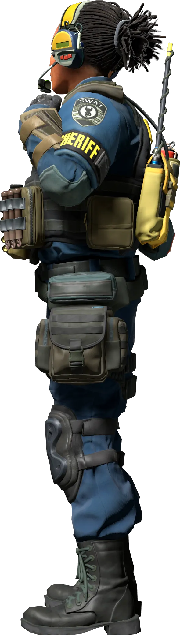 Agent left view