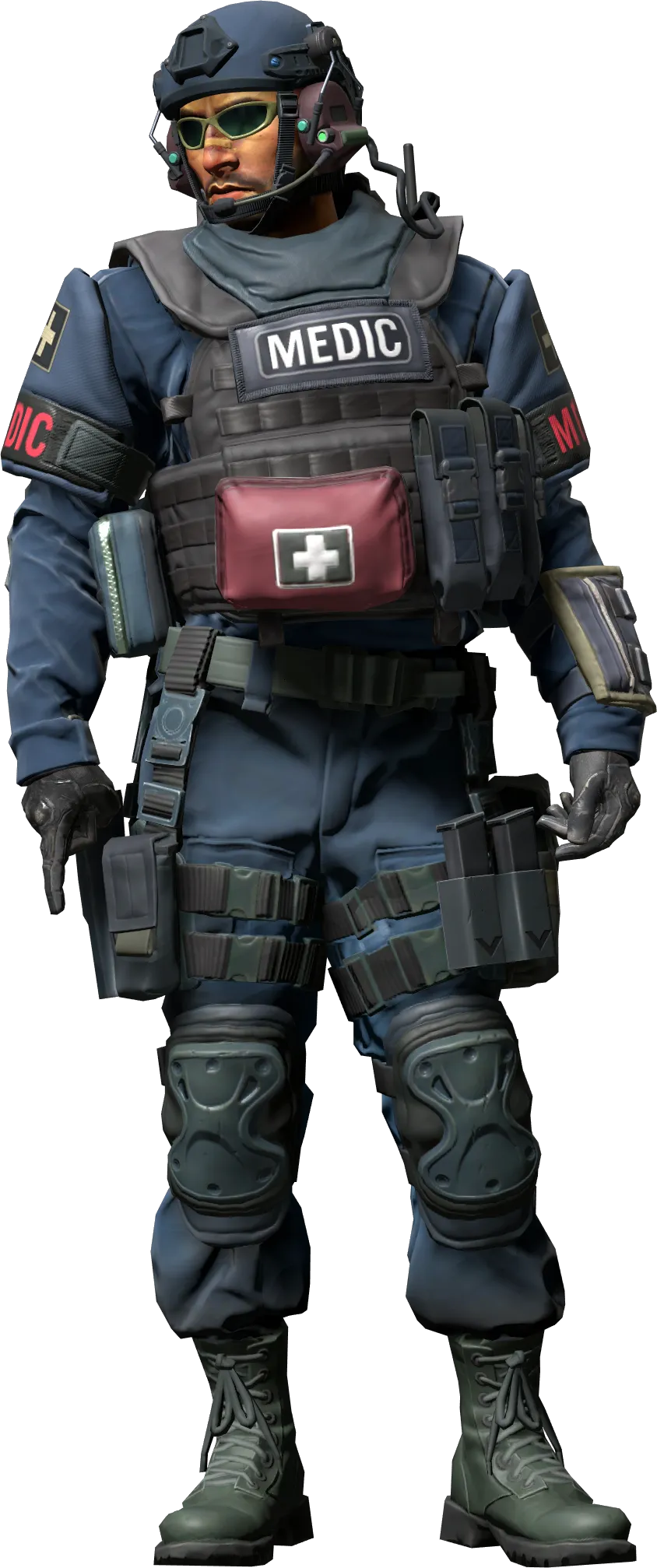 Agent front view