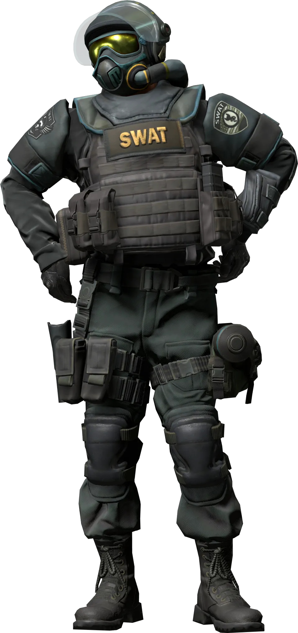 Agent front view