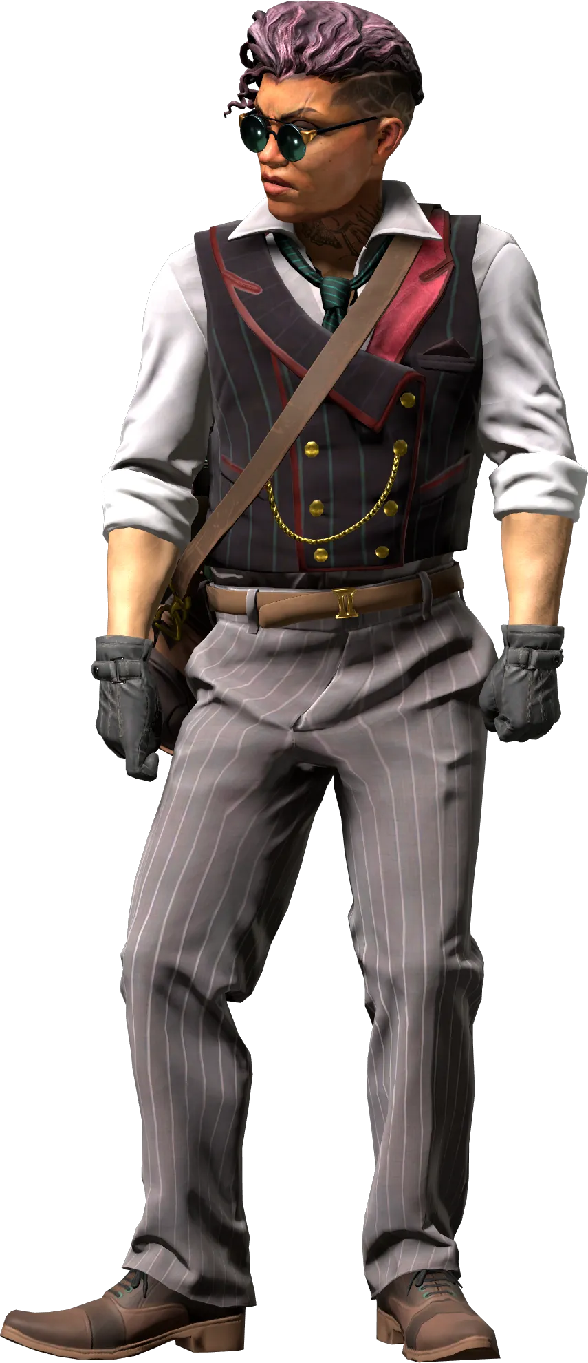 Agent front view