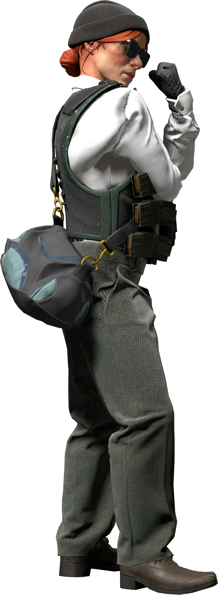 Agent right view