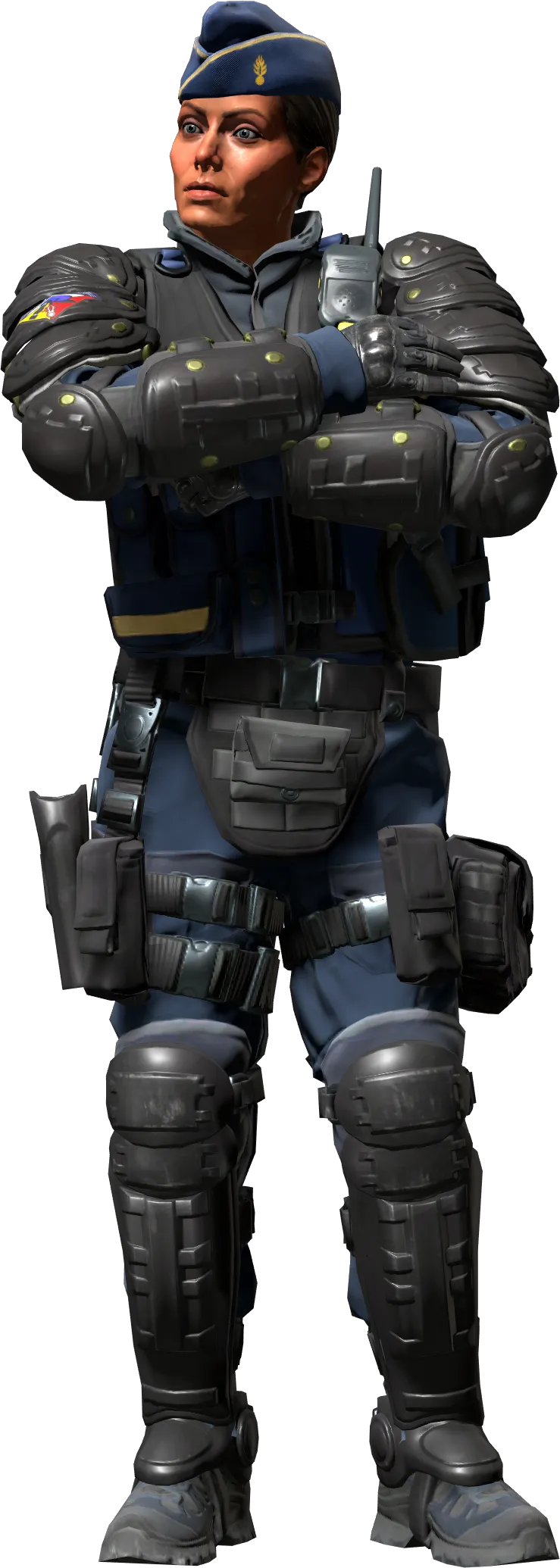 Agent front view