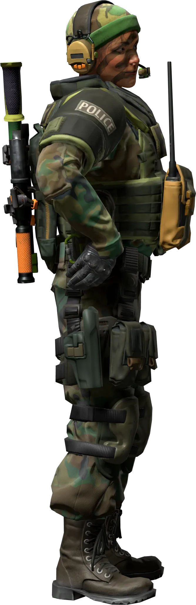Agent right view
