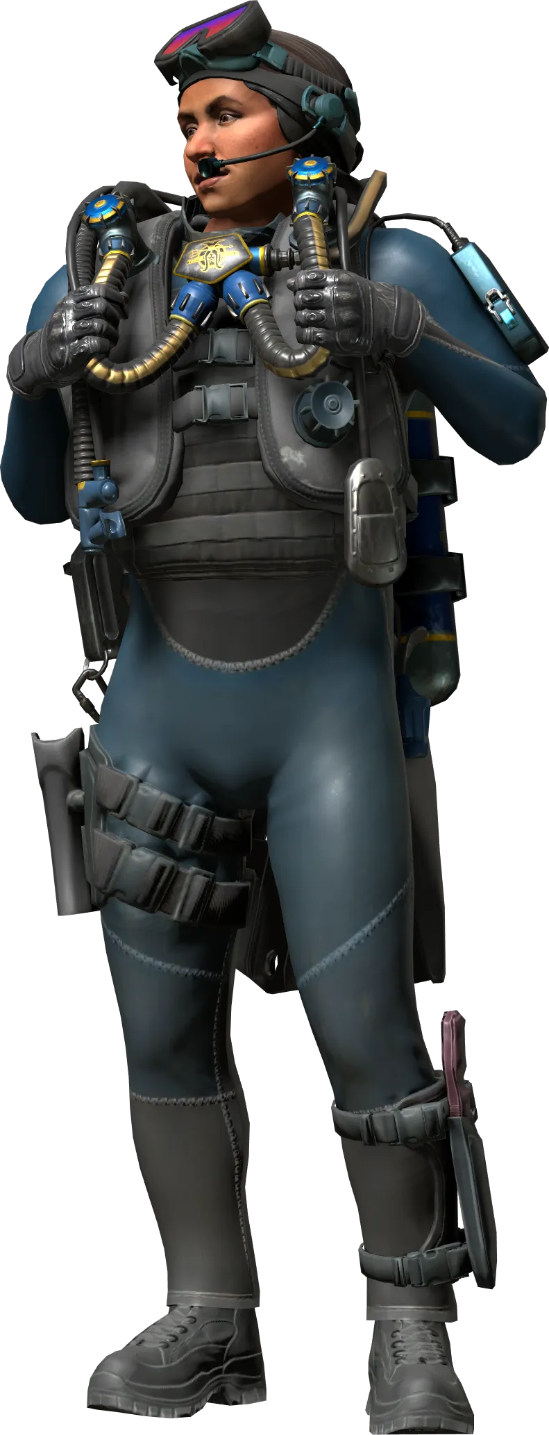 Agent front view