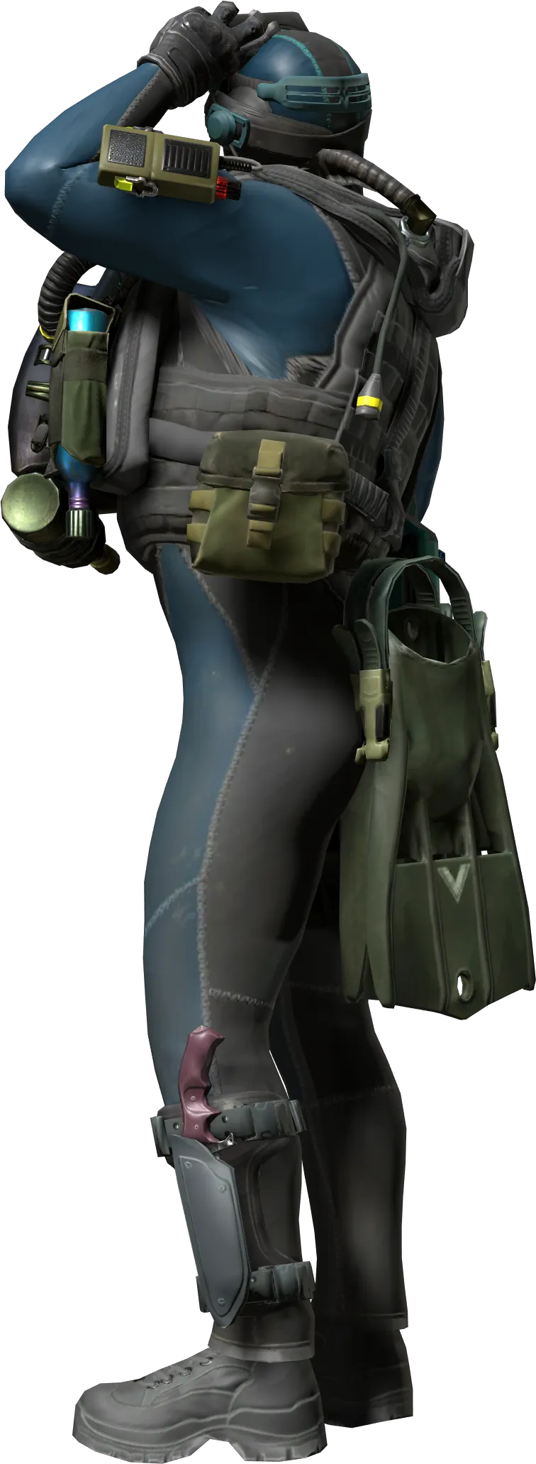 Agent left view