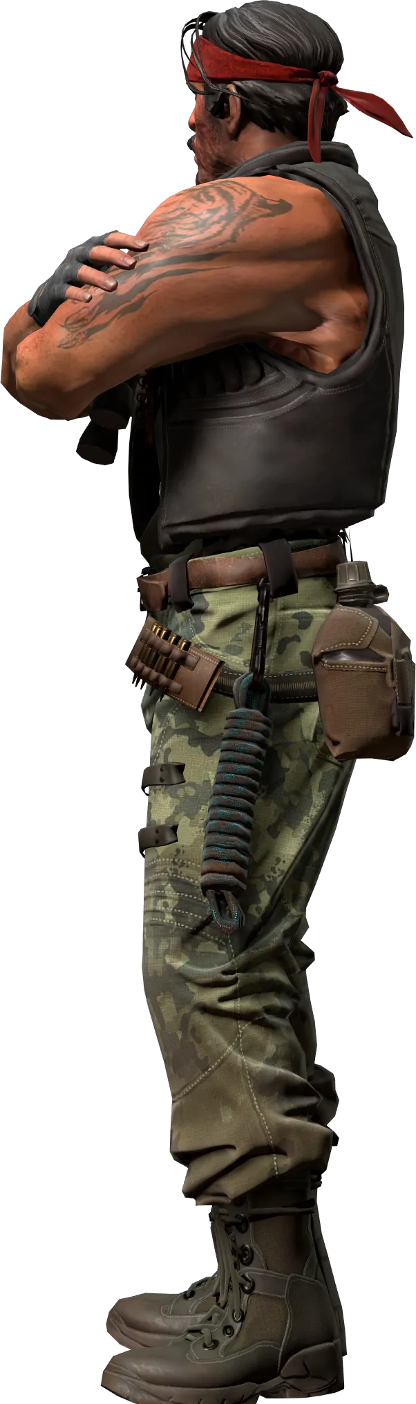 Agent left view