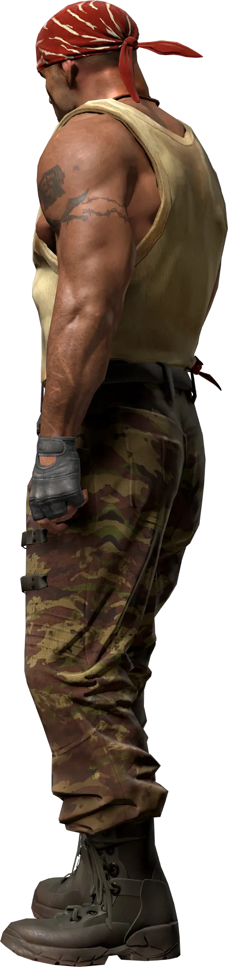 Agent left view