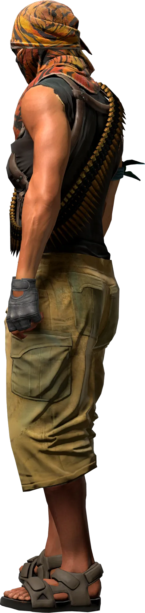 Agent left view