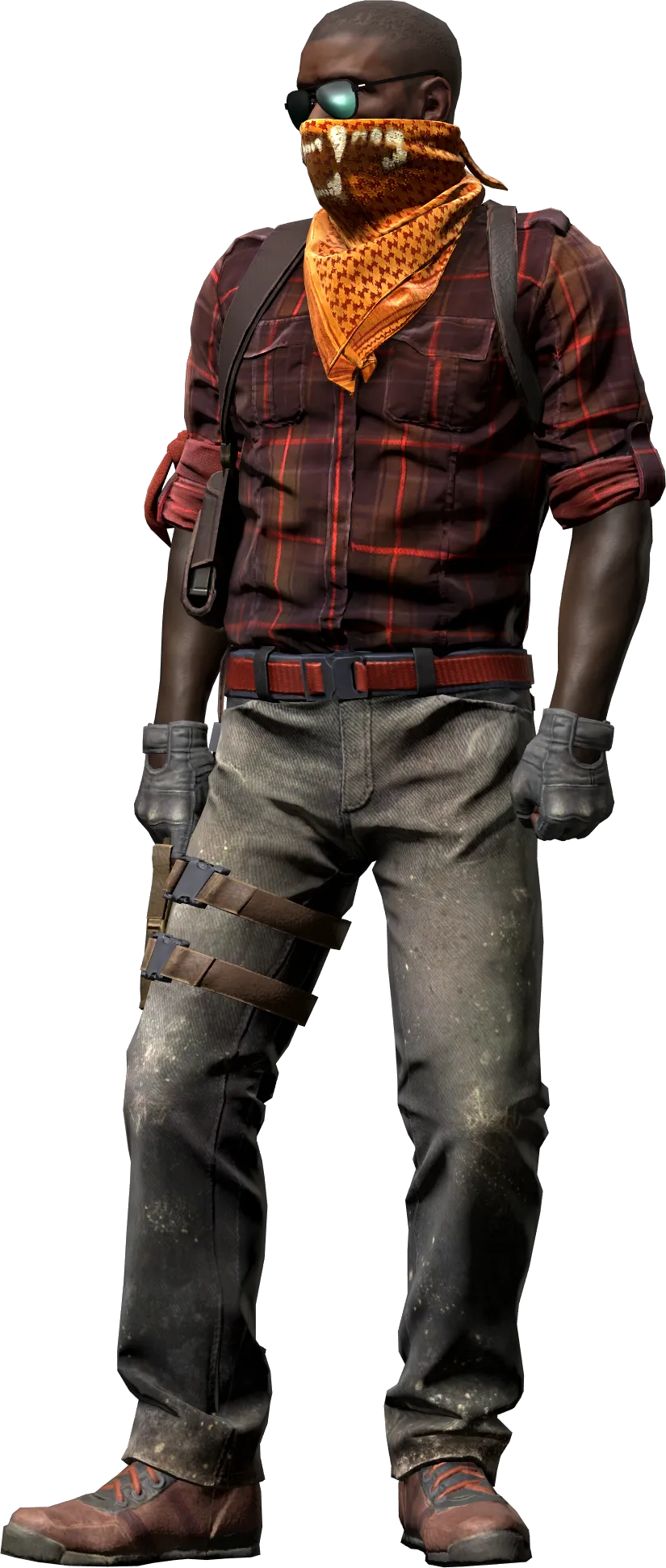 Agent front view