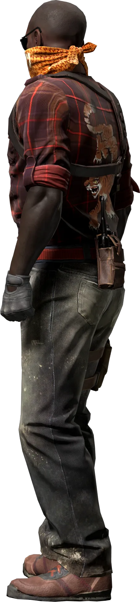Agent left view