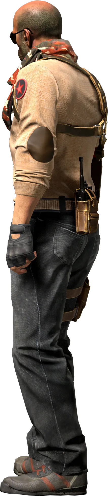 Agent left view