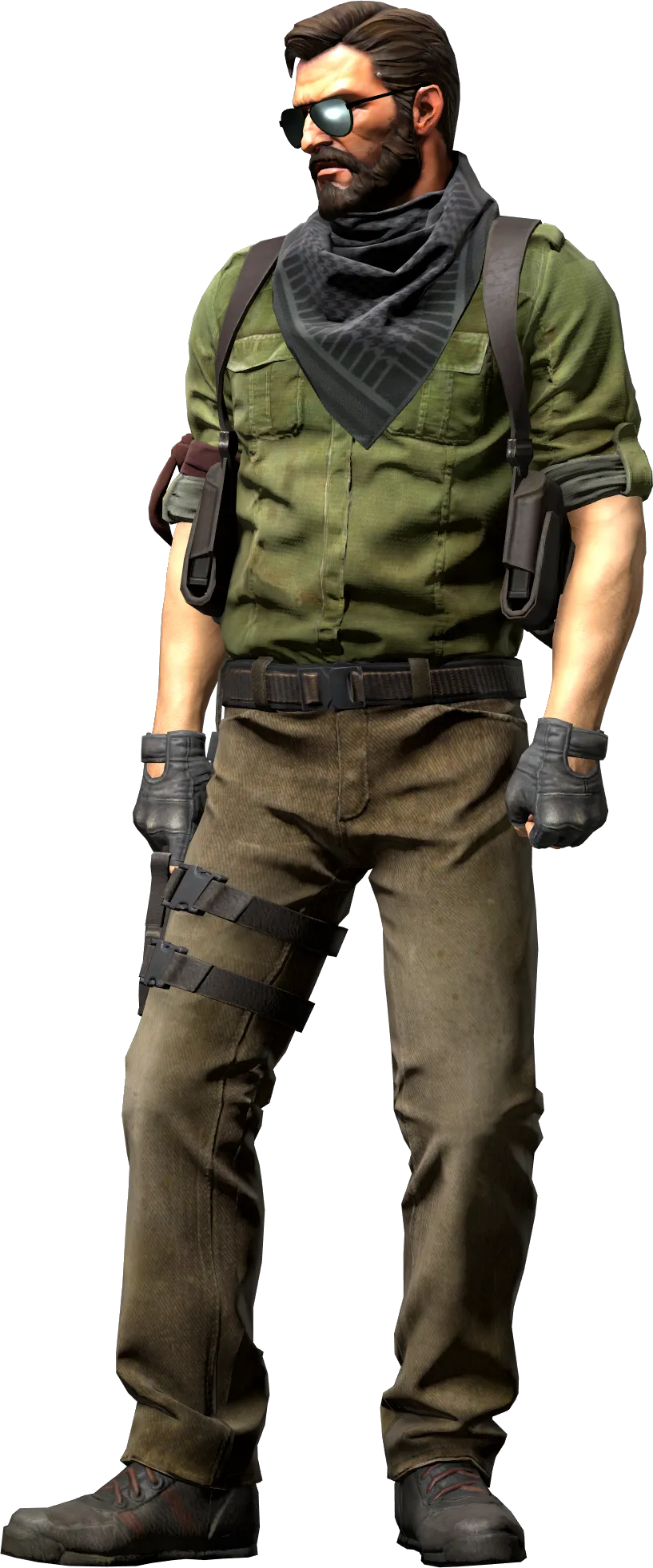 Agent front view