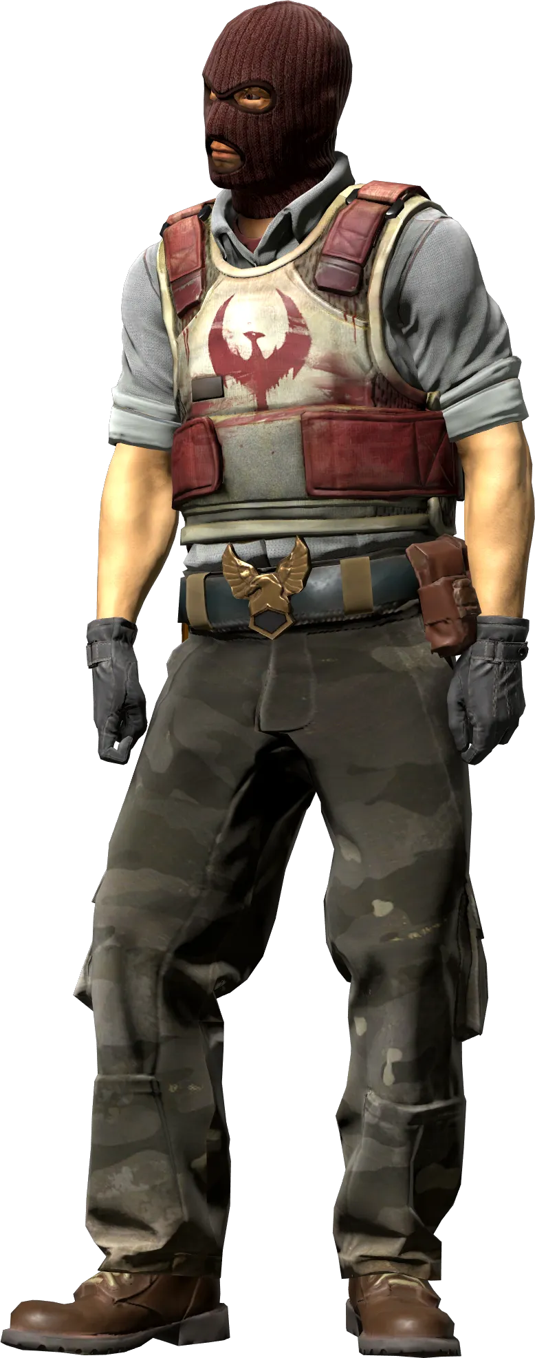 Agent front view