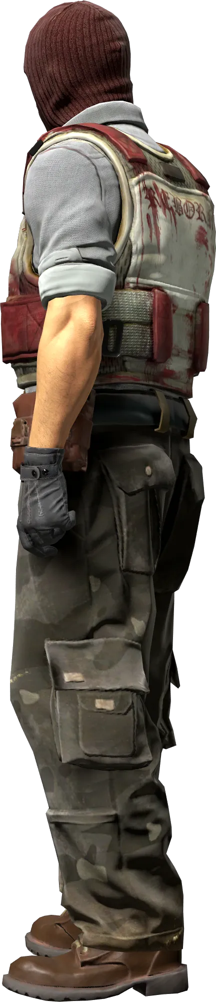 Agent left view