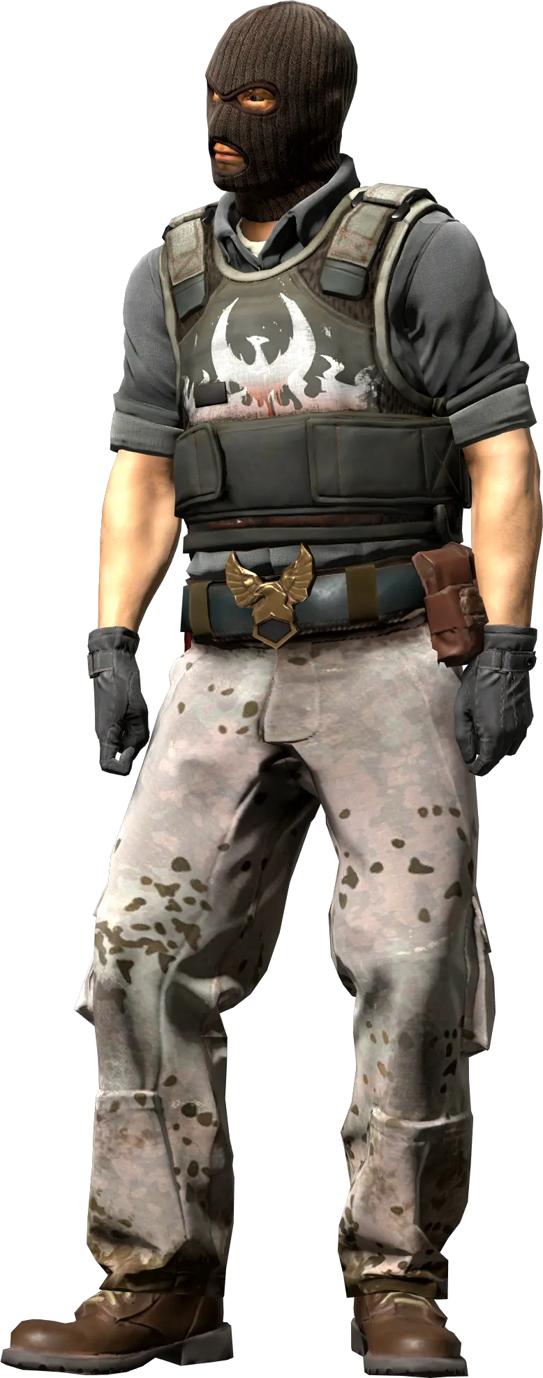 Agent front view