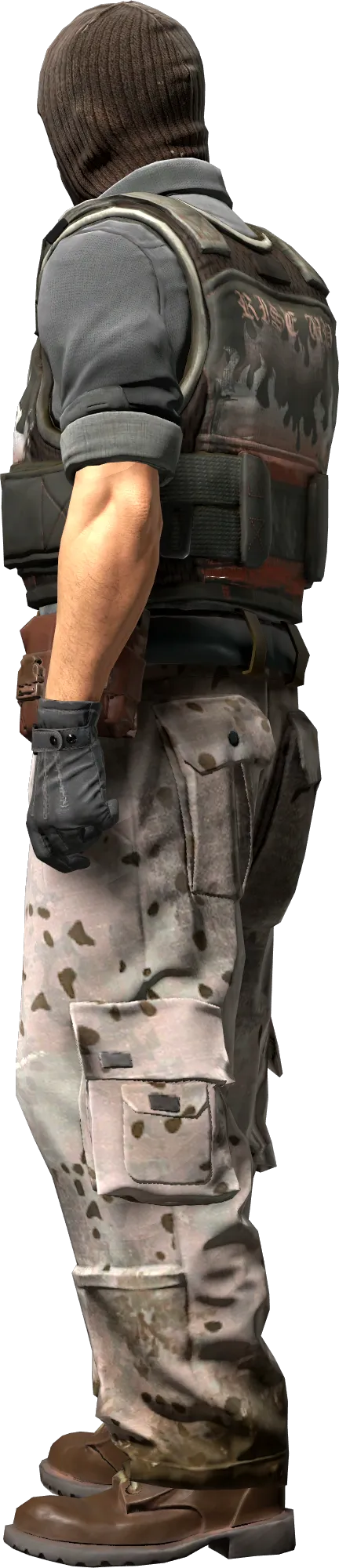 Agent left view