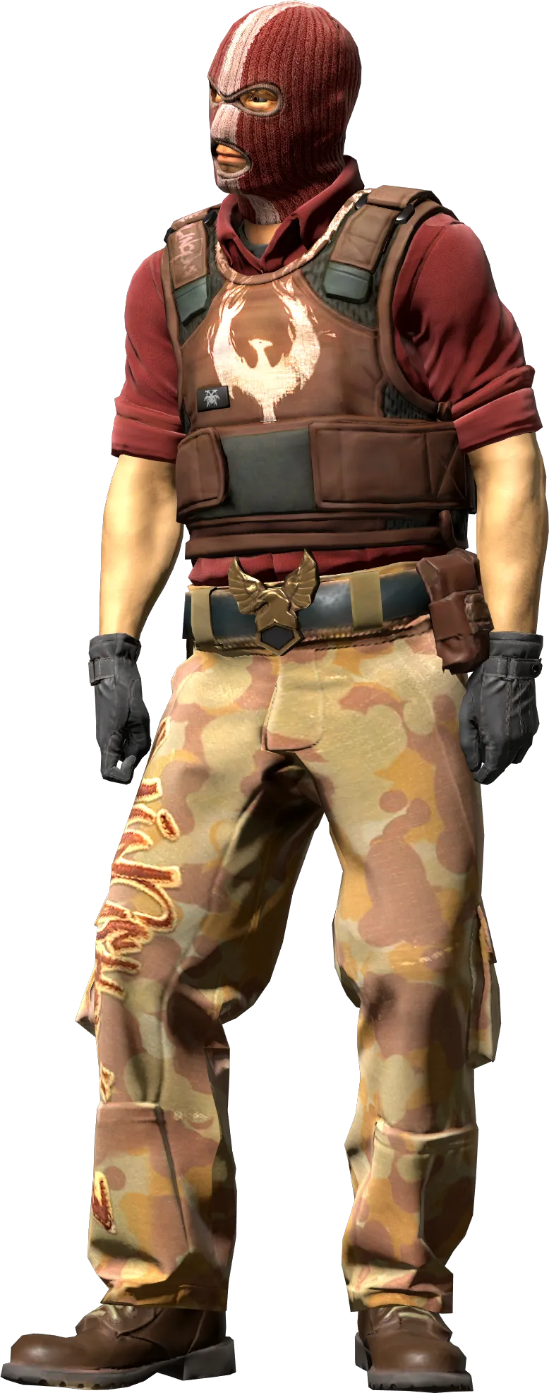 Agent front view