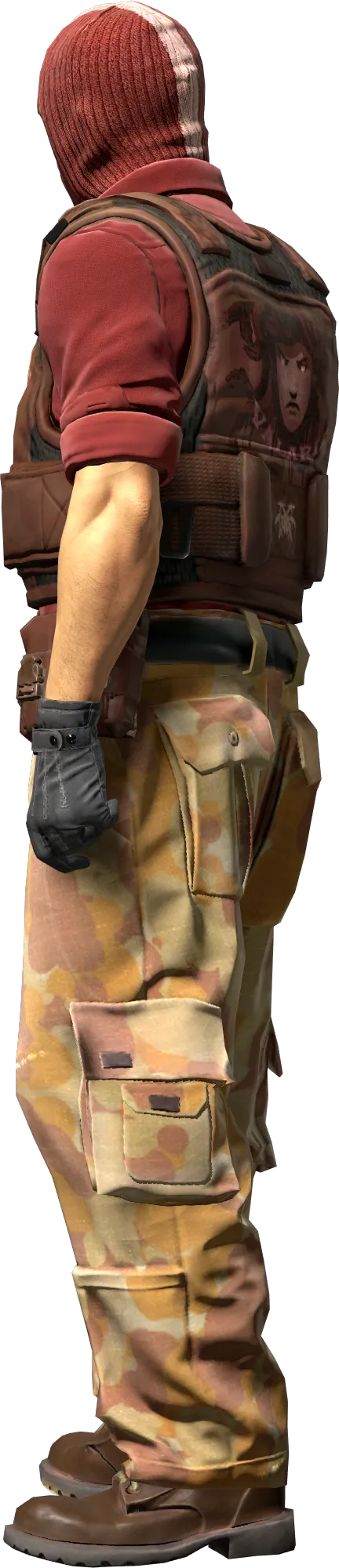 Agent left view