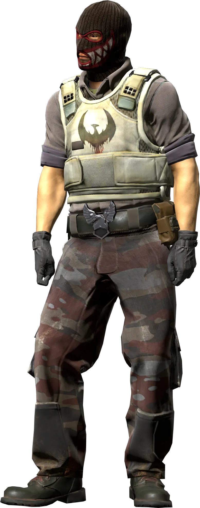 Agent front view