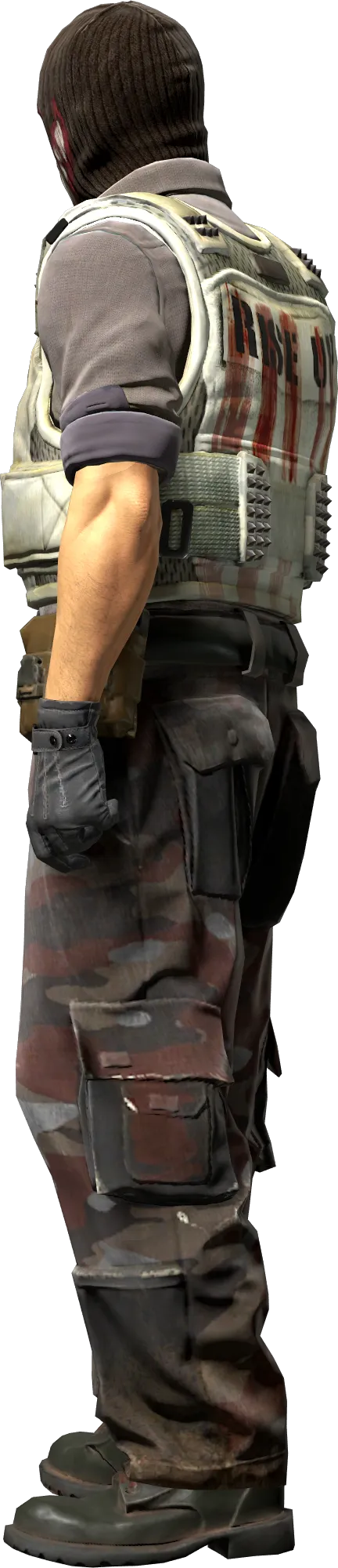 Agent left view