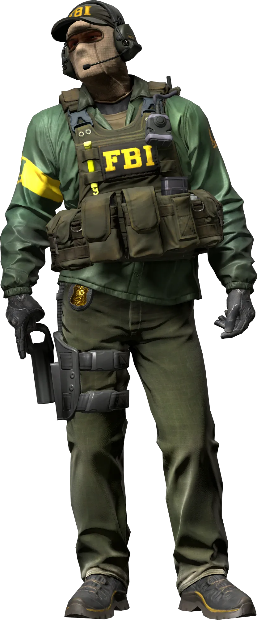 Agent front view