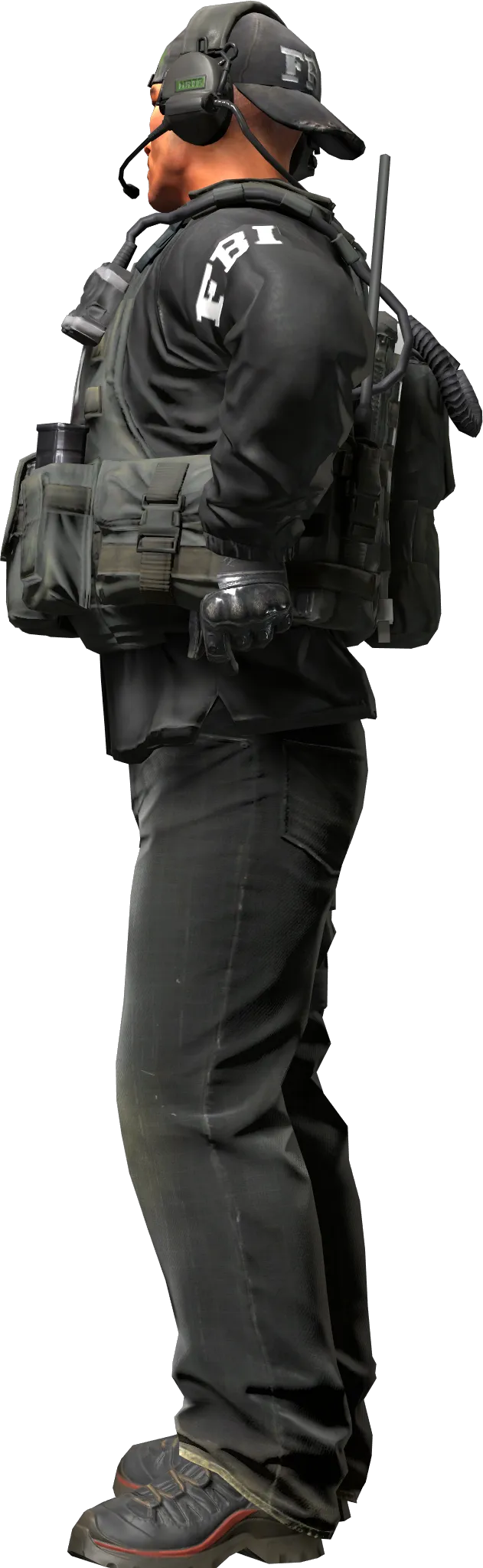 Agent left view
