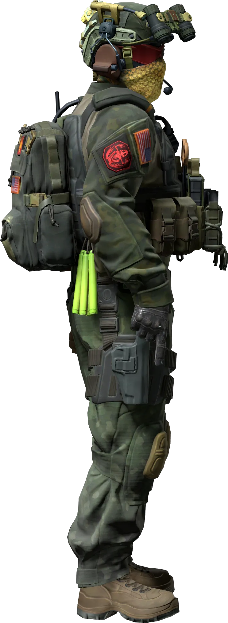Agent right view
