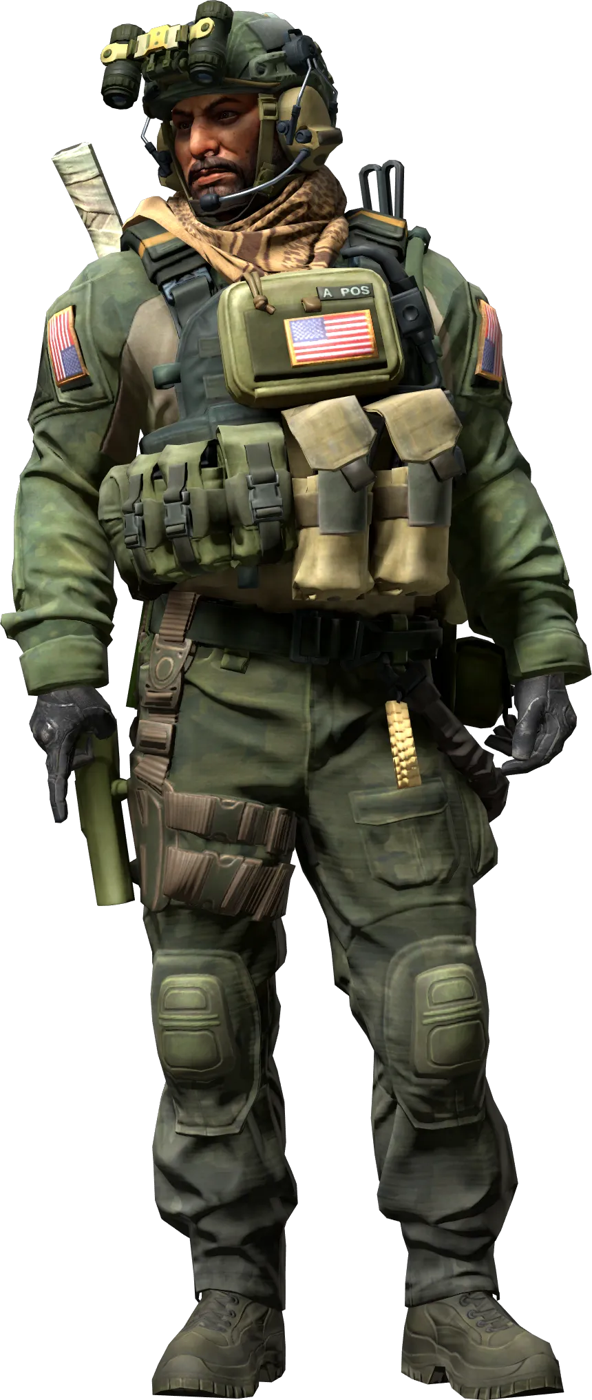 Agent front view