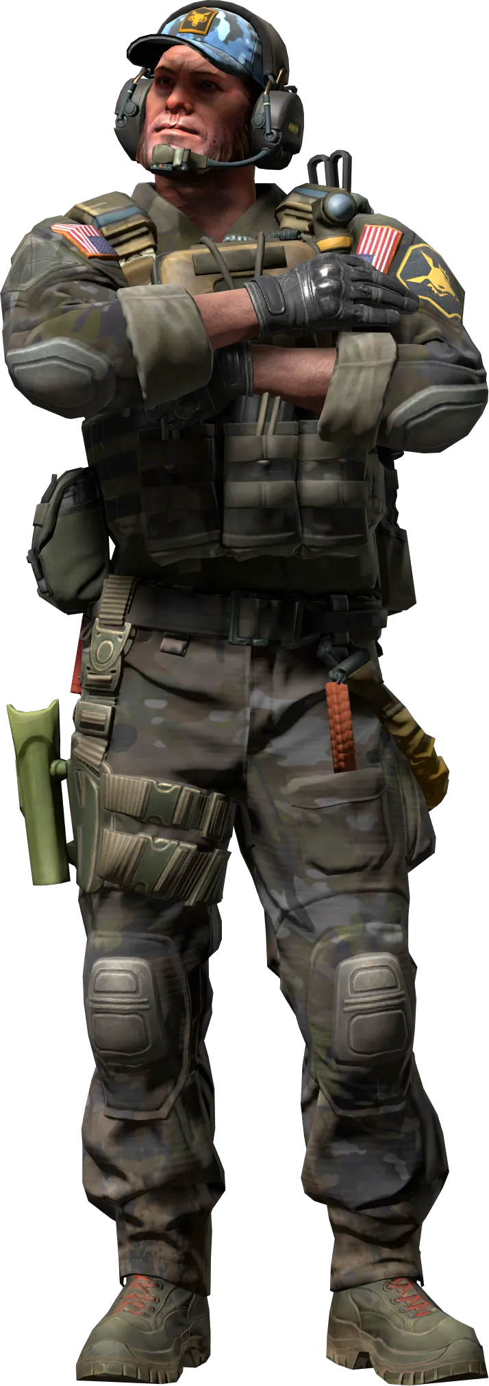 Agent front view