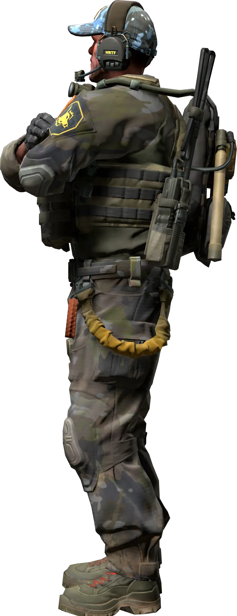 Agent left view