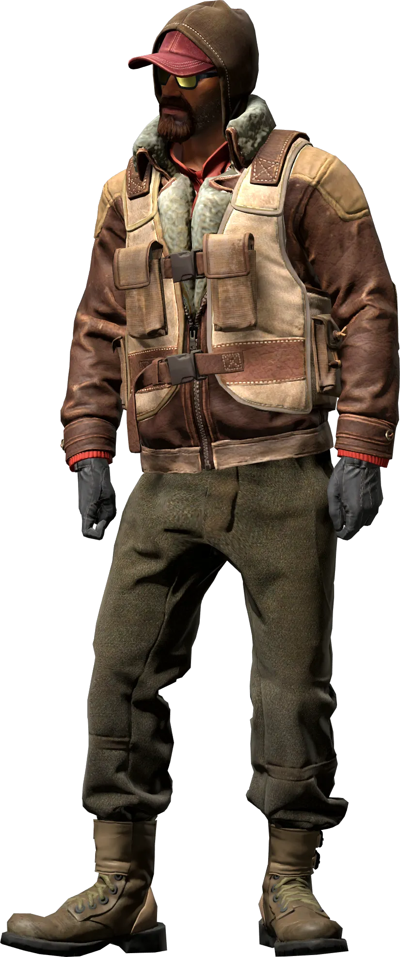 Agent front view