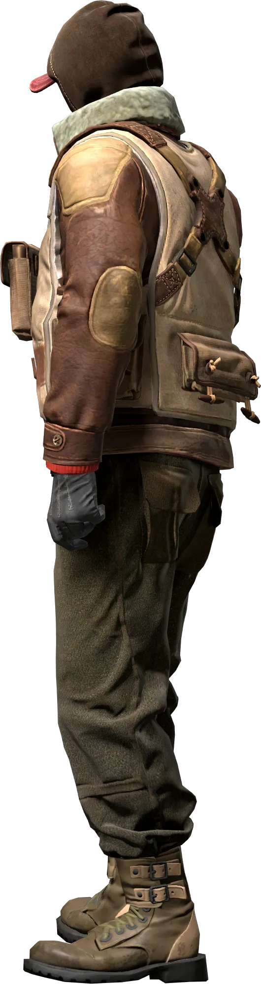 Agent left view