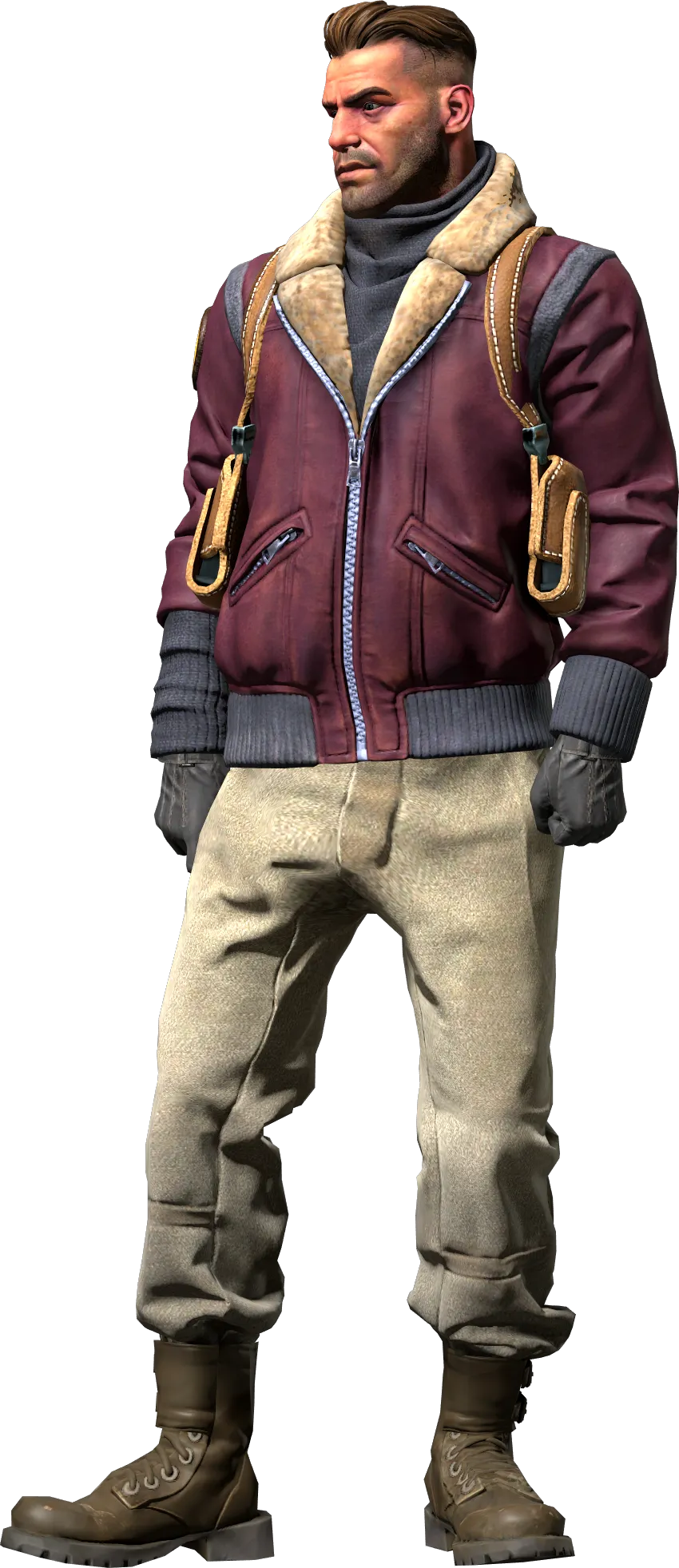 Agent front view