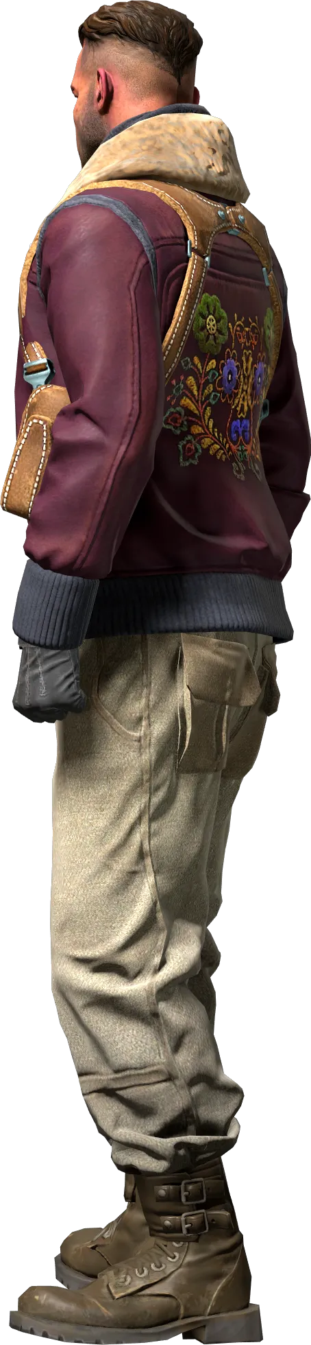 Agent left view